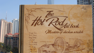 The Hot Rod Art Book: Masters Of Chicken Scratch